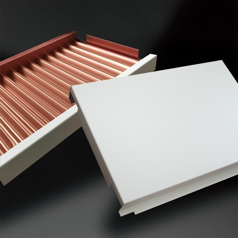 Aluminyo corrugated composite panel